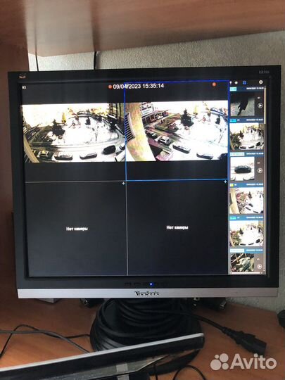 Камера видеонаблюдения уличная (комплект)