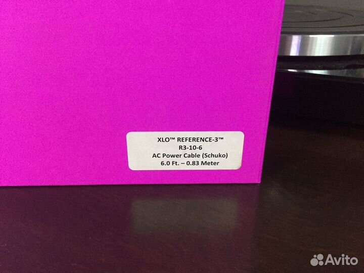Силовой кабель XLO Reference-3 R3-10-6