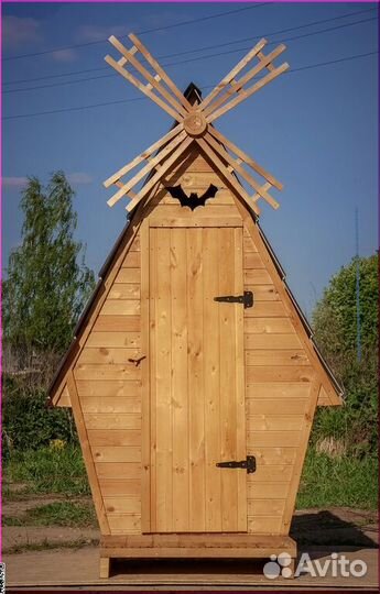 Дачный туалет с установкой ELE1005