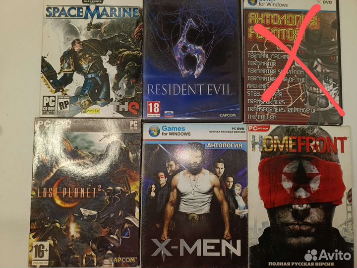 Компьютерные игры, диски для пк