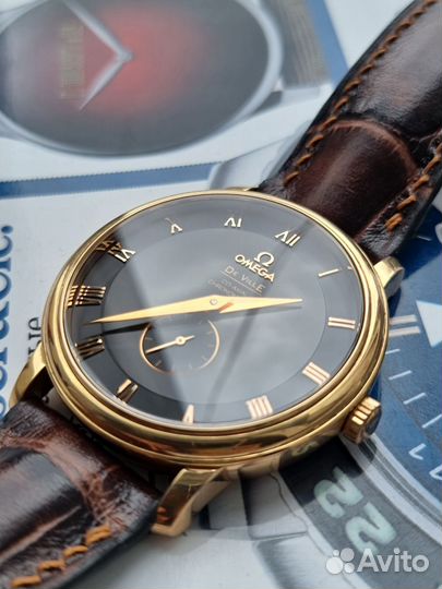Часы Omega Deville CO-axial Chrometer