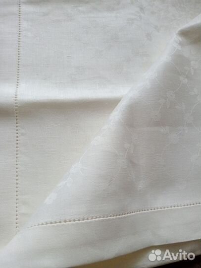 Скатерть лен СССР новая