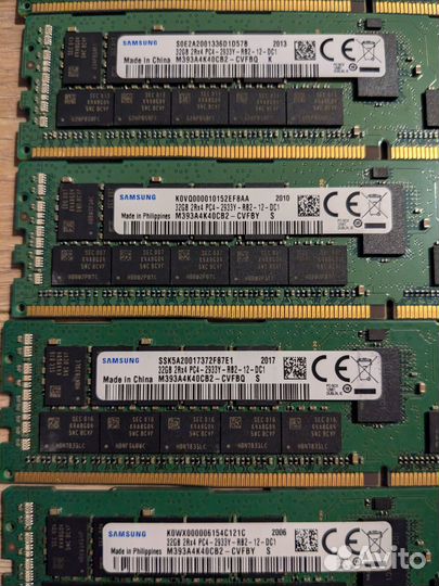 Ddr4 32gb ECC reg Samsung