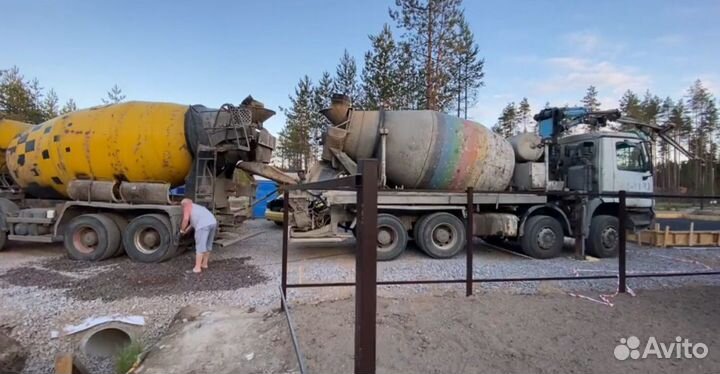 Смесь бетон раствор