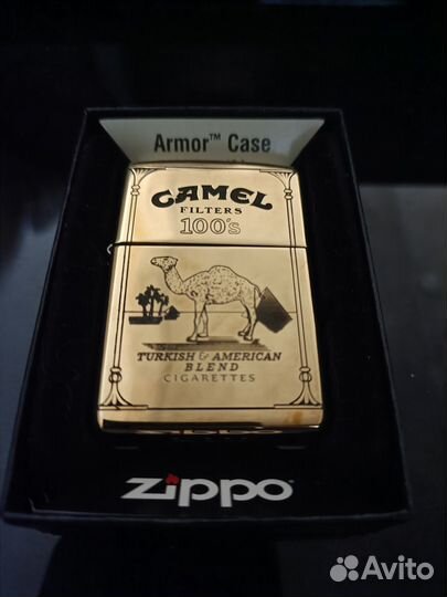 Зажигалка zippo с гравировкой Камел(Camel)