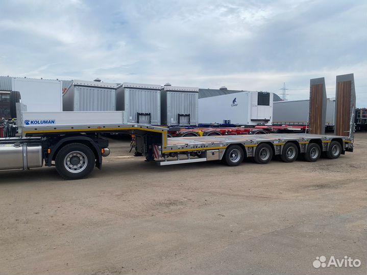 Полуприцеп трал (тяжеловоз) Koluman Yalcin Dorse, 2023