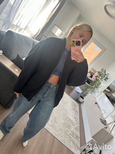 Бомбер в стиле zara новый