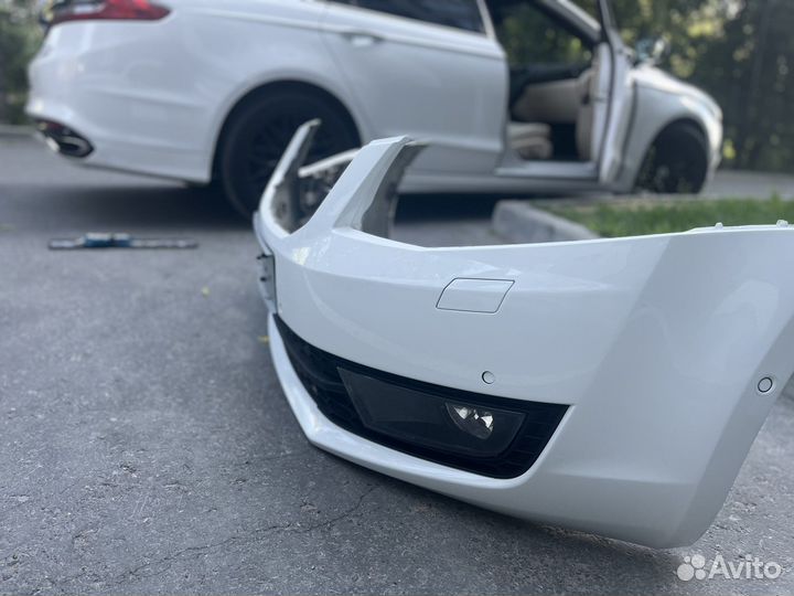 Передний бампер шкода октавия а7