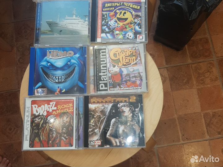 Игровые, музыкальные диски