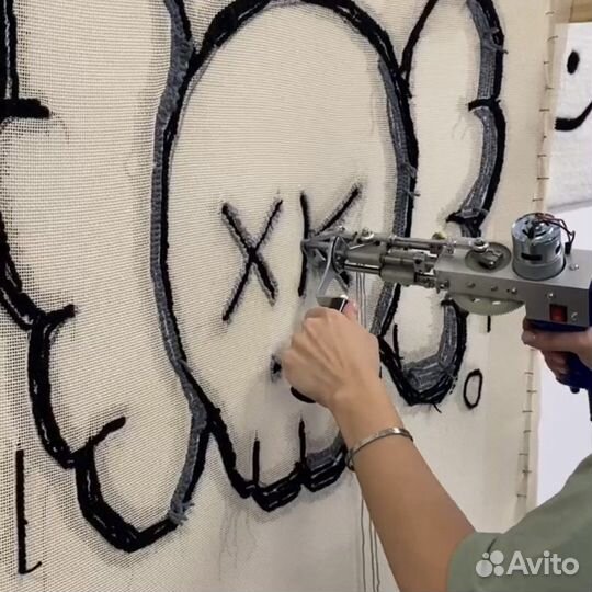 Групповые мастер-классы по тафтинговым коврам