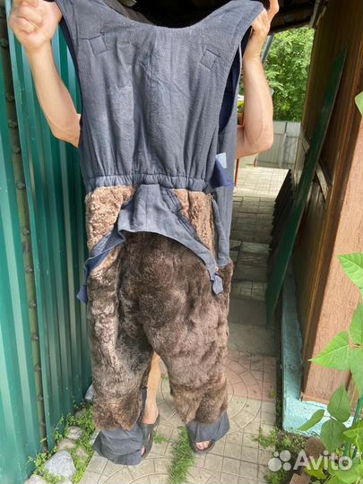 Бушлат + брюки на лямках зимнее для леса и рыбалки