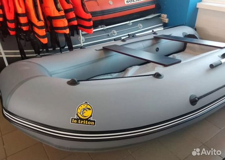 Лодка пвх Triton Air 310 серая