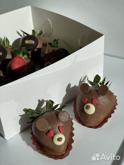 Клубника в шоколаде Callebaut