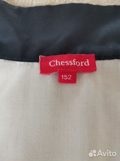 Блузка белая школьная 158