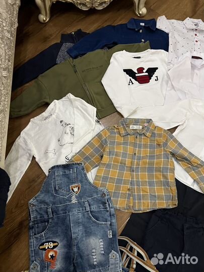 Пакет вещей на мальчика 98