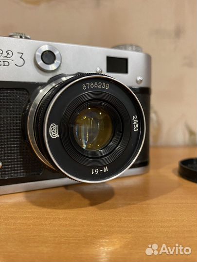 Плёночный фотоаппарат фэд 3 FED 3