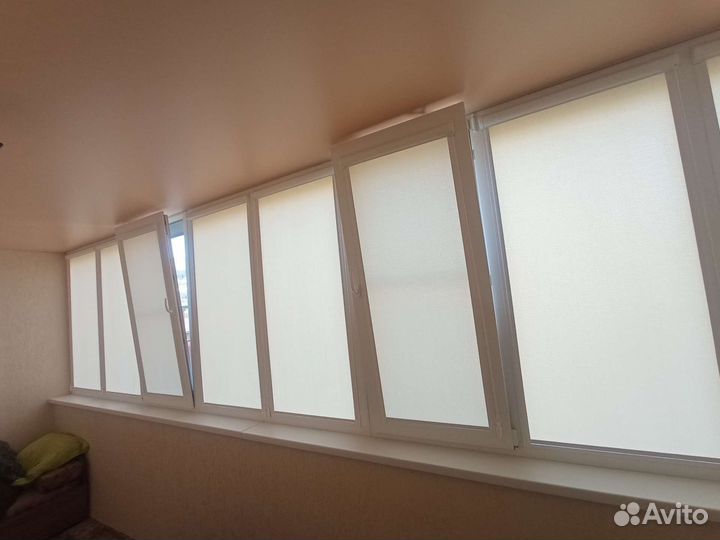 Жалюзи и рулонные шторы, москитки, Римские шторы