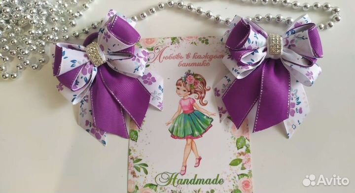Бантики ручной работы