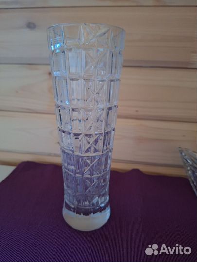 Хрусталь СССР графин ваза розетки