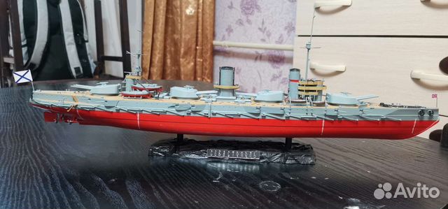 Сборная модель Линкор Севастополь 1\350