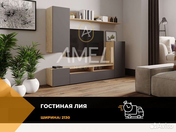 Модульная гостиная под телевизор