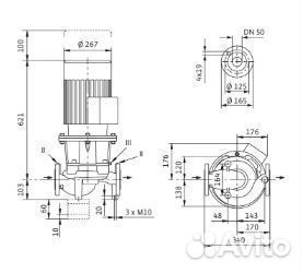 Насос Wilo IL 50/160-5,5/2