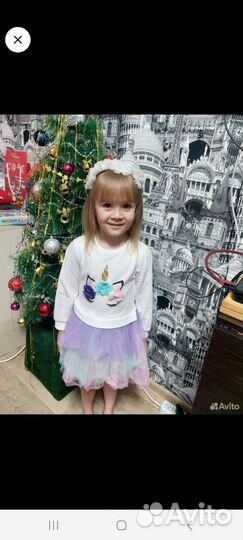 Платье для девочки 1-4 года