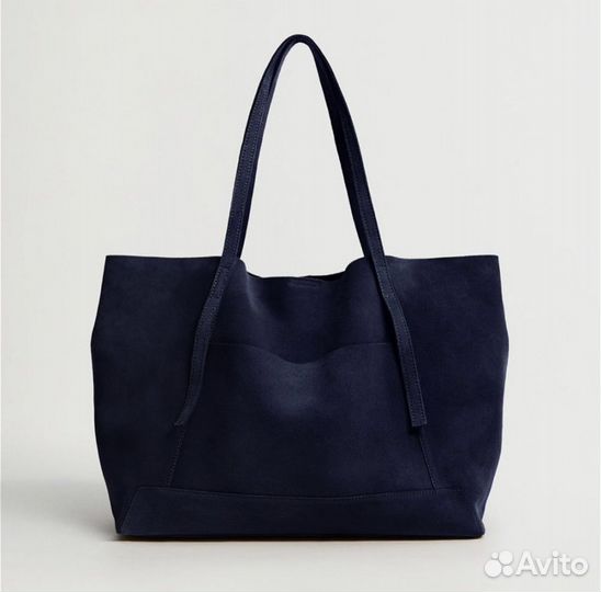 Сумка mango новая натуральная кожа/замша