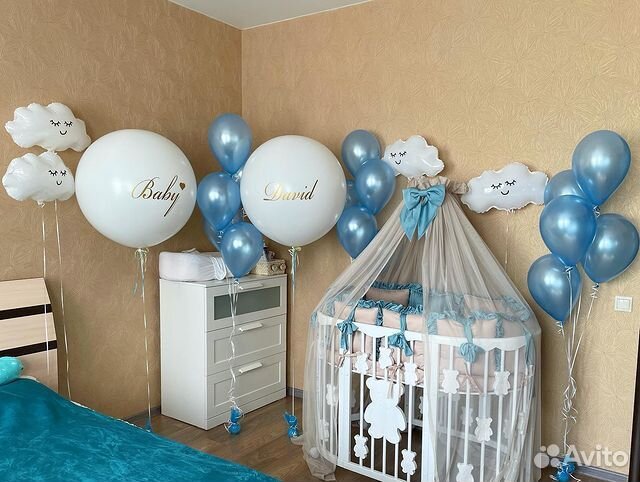 Гелиевые шары на выписку