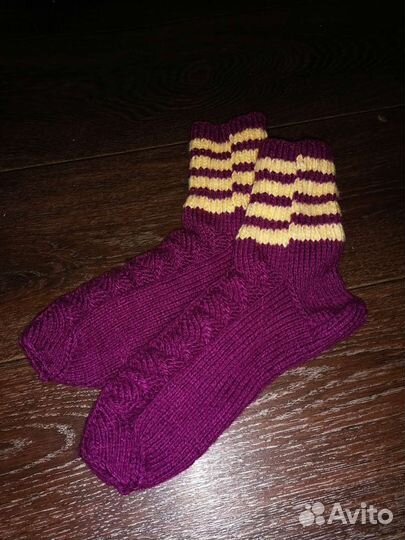 Носки женские вязаные