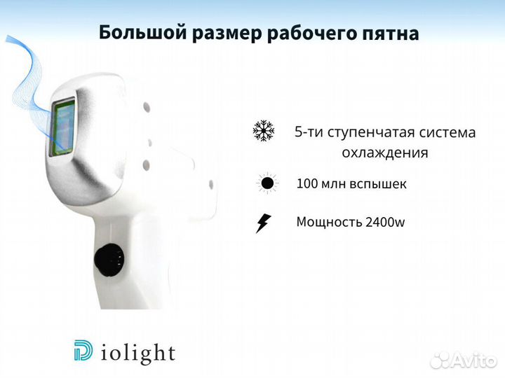 Диодный лазер D.I.O-LightUltra-Max-One2400gv