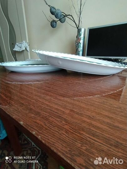 Блюда пластиковые