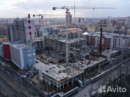 Ход строительства ЖК «Георг Ландрин» 1 квартал 2021