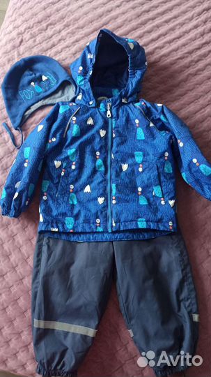 Костюм демисезонный lassie 86 с шапочкой