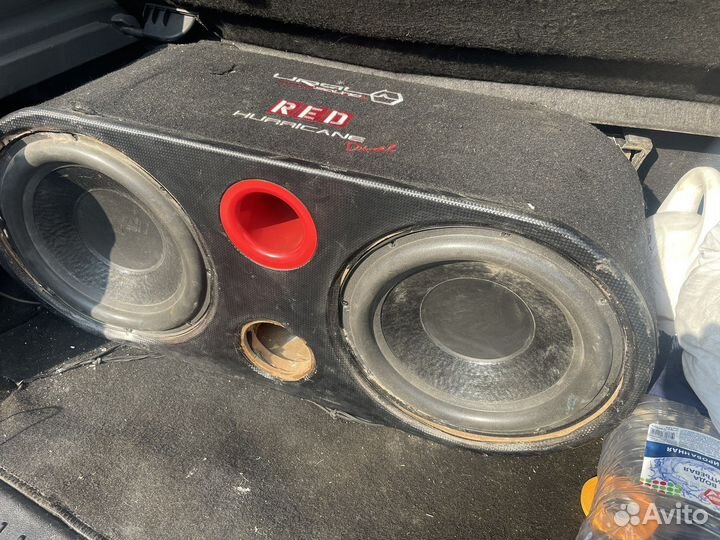 Активный сабвуфер ural hurricane dual