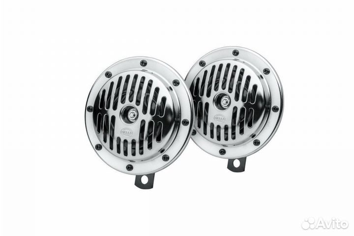 Сигнал звуковой аналог Хелла Хром / Черный