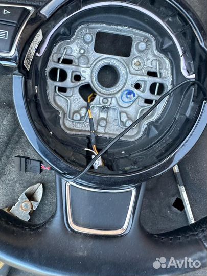 Руль audi A6 A7 с подогревом