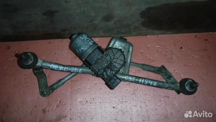 Трапеция стеклоочистителей Peugeot 206 1998-2012