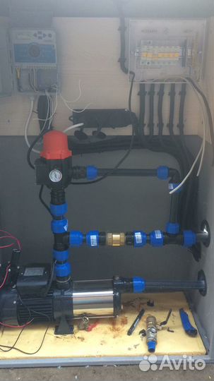 Автоматический полив, рулонный газон, освещение