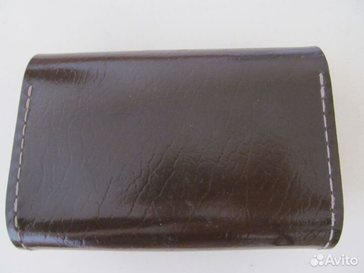 Футляр бритвы кожаный