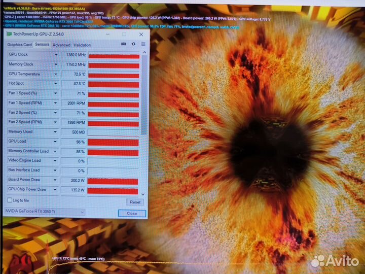 Видеокарта rtx 3060ti