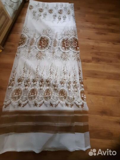 Отрез тюли новый