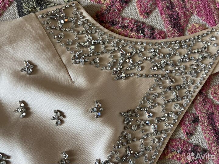 Золотое платье HM лимитированная коллекция 36р