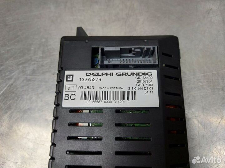 Дисплей информационный Opel Corsa D Z14XEP