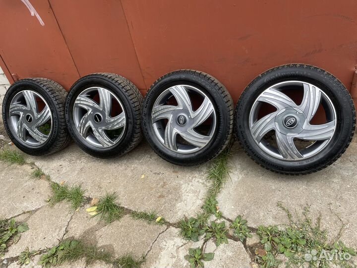 Диски R-15 на зиме 5*114.3