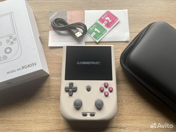 Anbernic RG405V 256Gb, чехол