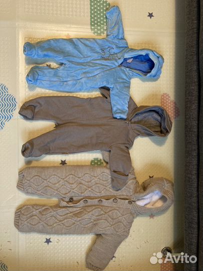 Большой пакет детских вещей