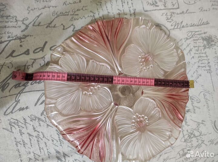 Тортница на ножке Walther Glas