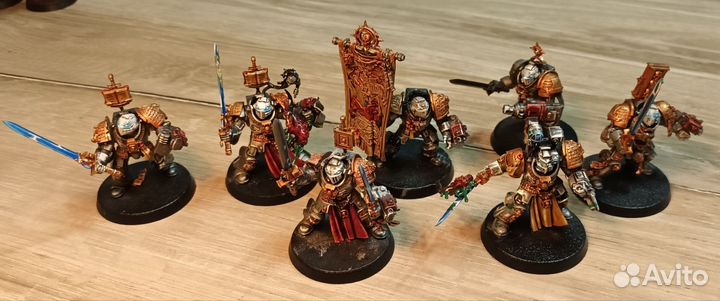 Серые Рыцари - Terminator squad Grey Knights WH40k