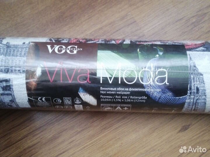 Обои на флизелиновой основе. Viva Moda